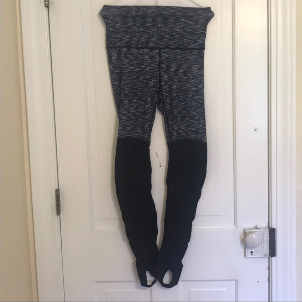 Lululemon long stirrup leggings